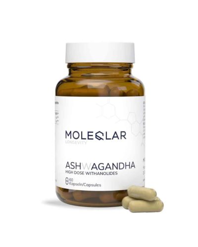 Ashwagandha (SHODEN®), 105 mg withanolid, MoleQlar 