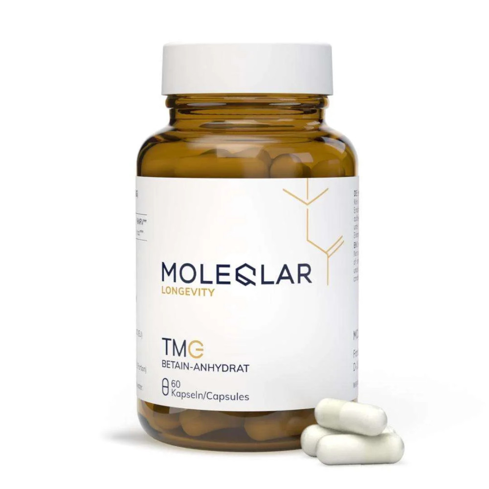 TMG (betain) kapszula, 500 mg, 60 db, MoleQlar